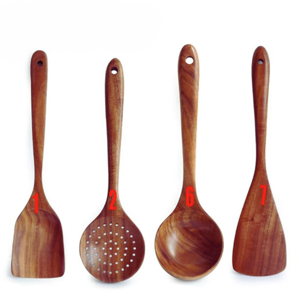 π Teak Wood Kitchen Utensils: Elevate Your Culinary Experience! π΄