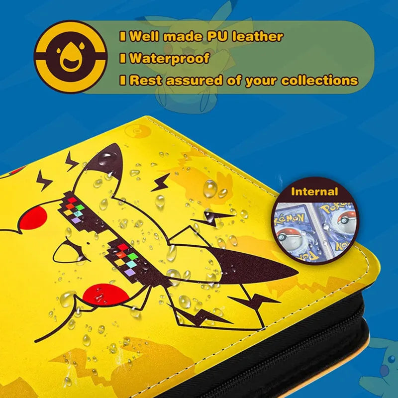 Unleash Your Collection - 400 Pokemon Cards, One Stylish Holder! π