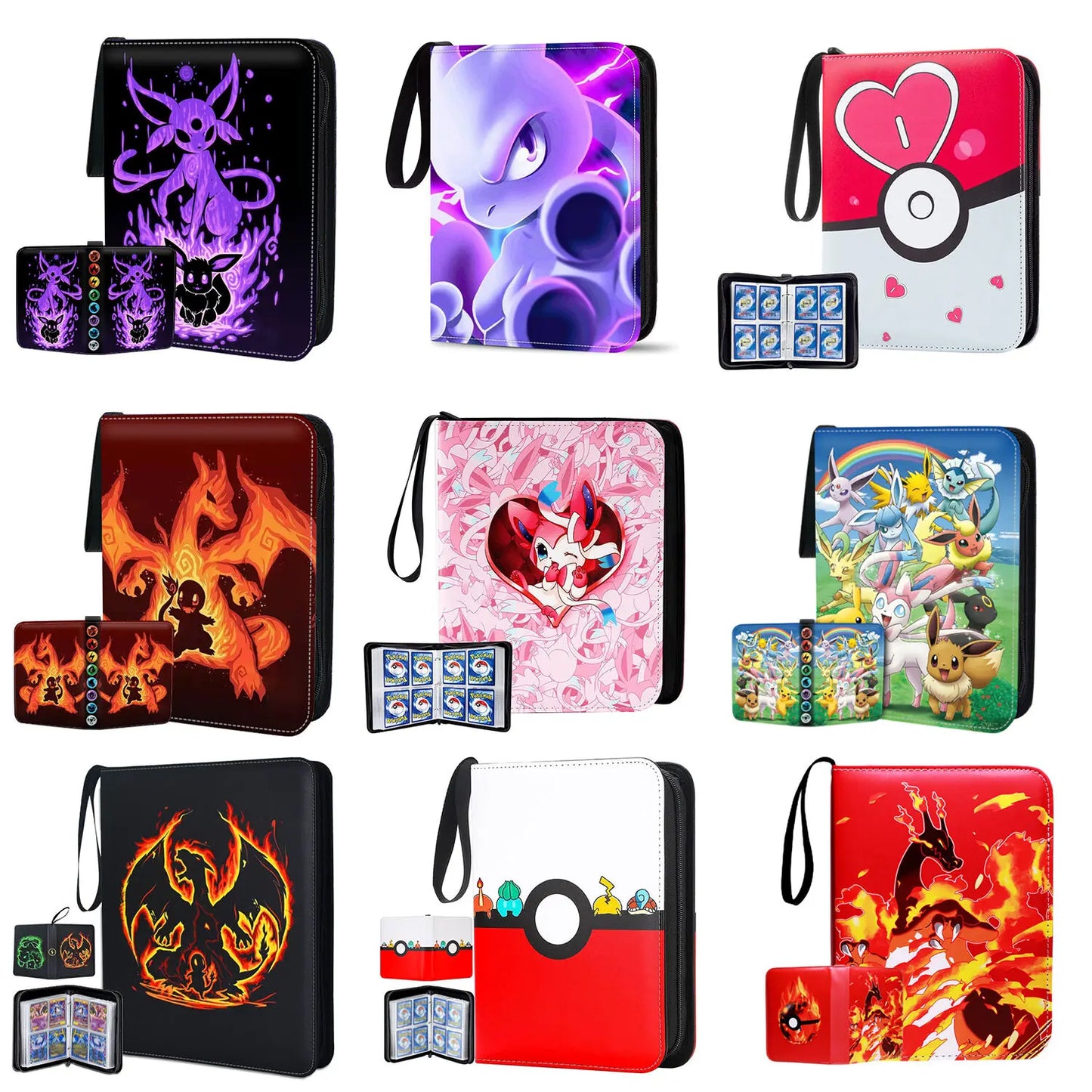 Unleash Your Collection - 400 Pokemon Cards, One Stylish Holder! π