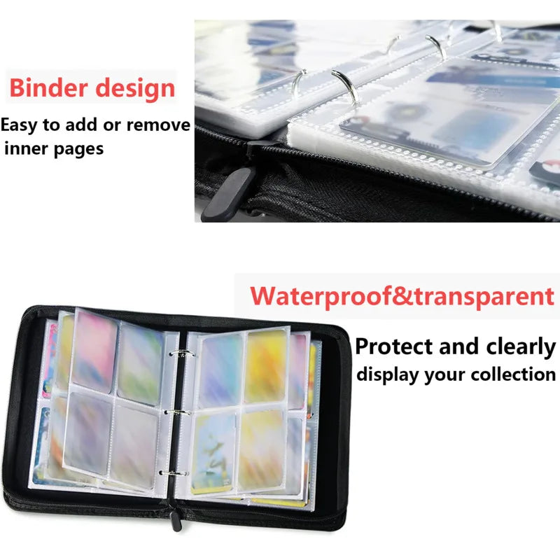 Unleash Your Collection - 400 Pokemon Cards, One Stylish Holder! π