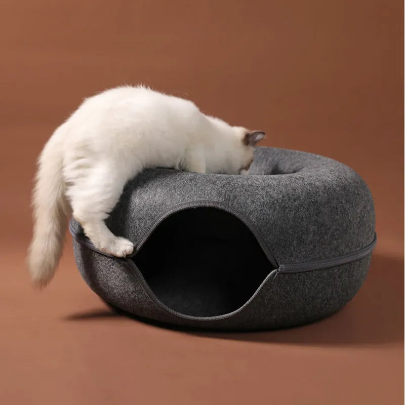 PurrfectPlay™ Cat Bed Where Comfort Meets Fun!
