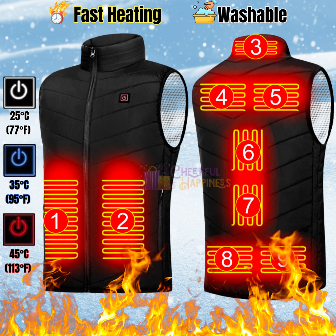 CosyElite™ Ultimate - Winter Warmth (Battery Included) – Cheerful Happiness