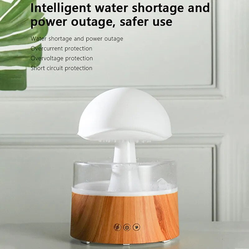 🍄 Raindrop Bliss™ Mushroom Humidifier Magic