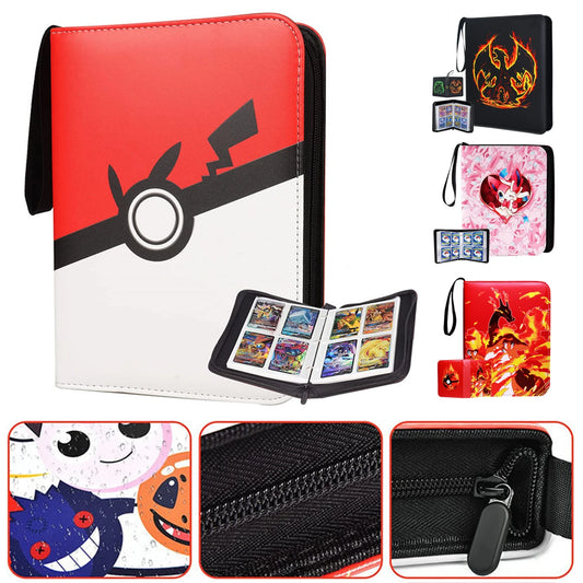 Unleash Your Collection - 400 Pokemon Cards, One Stylish Holder! 🌈